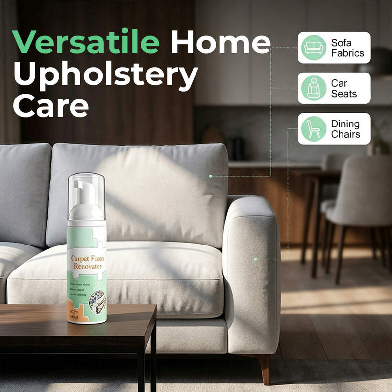 No-Rinse Carpet Stain Remover with Towel