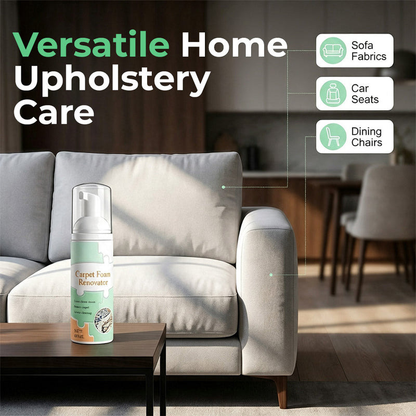 No-Rinse Carpet Stain Remover with Towel