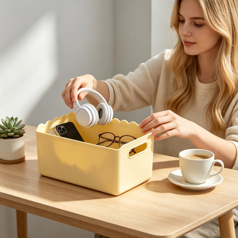 Wave Edge Desktop Organizer