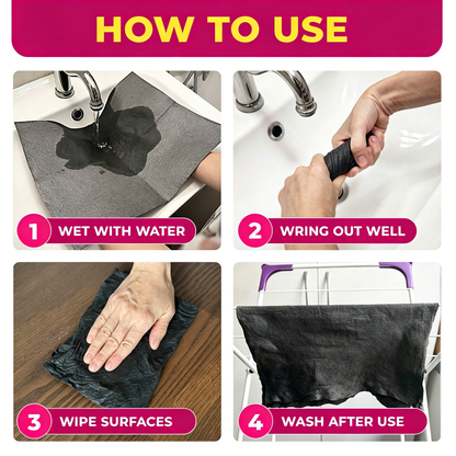 Cleaning Cloth <br>Ultra Absorbent Reusable Cleaning Cloths